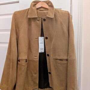 Zara Suede Barn Coat NWT (2024)